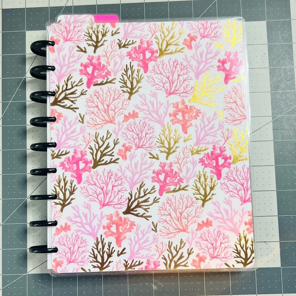 Mermaid happy planner classic size cover set, tab dividers and dashboards